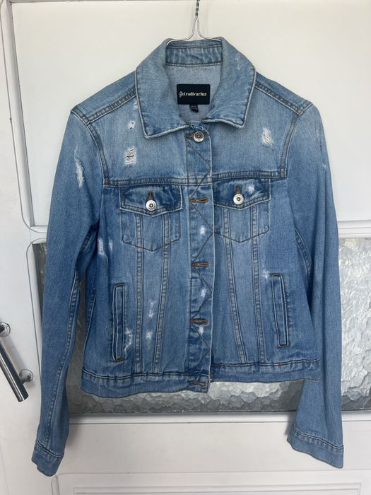 Blusao de ganga Stradivarius