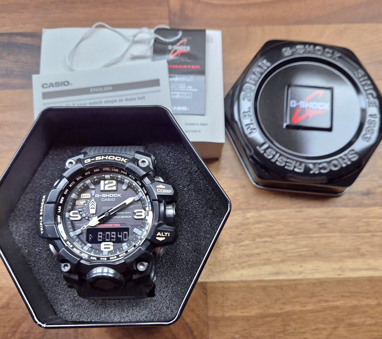 Sprzedam zegarek Casio G-SHOCK Mudmaster GWG-1000.