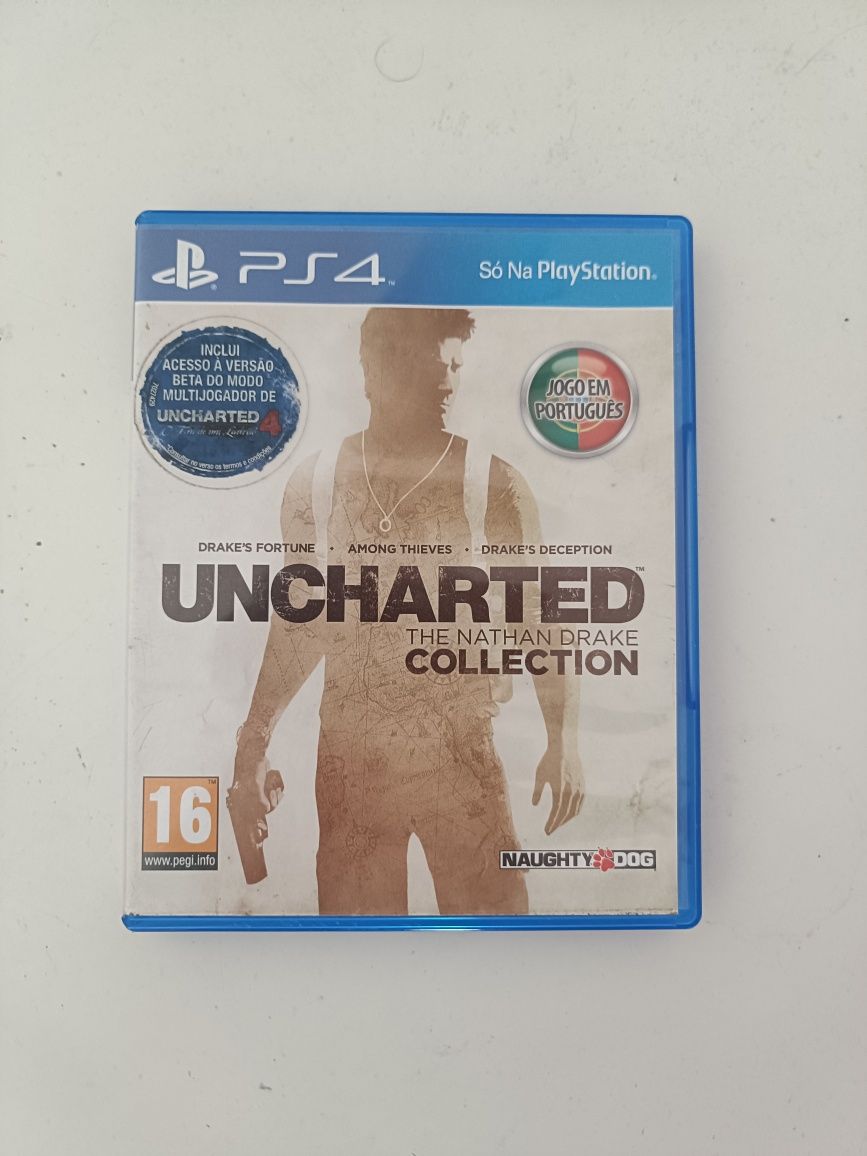 Jogo Uncharted the Nathan Drake collection PS4