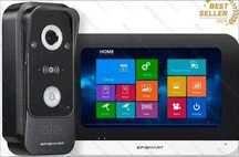 Vídeo Porteiro KIT Monitor 7'' e Posto Externo 2MP POE