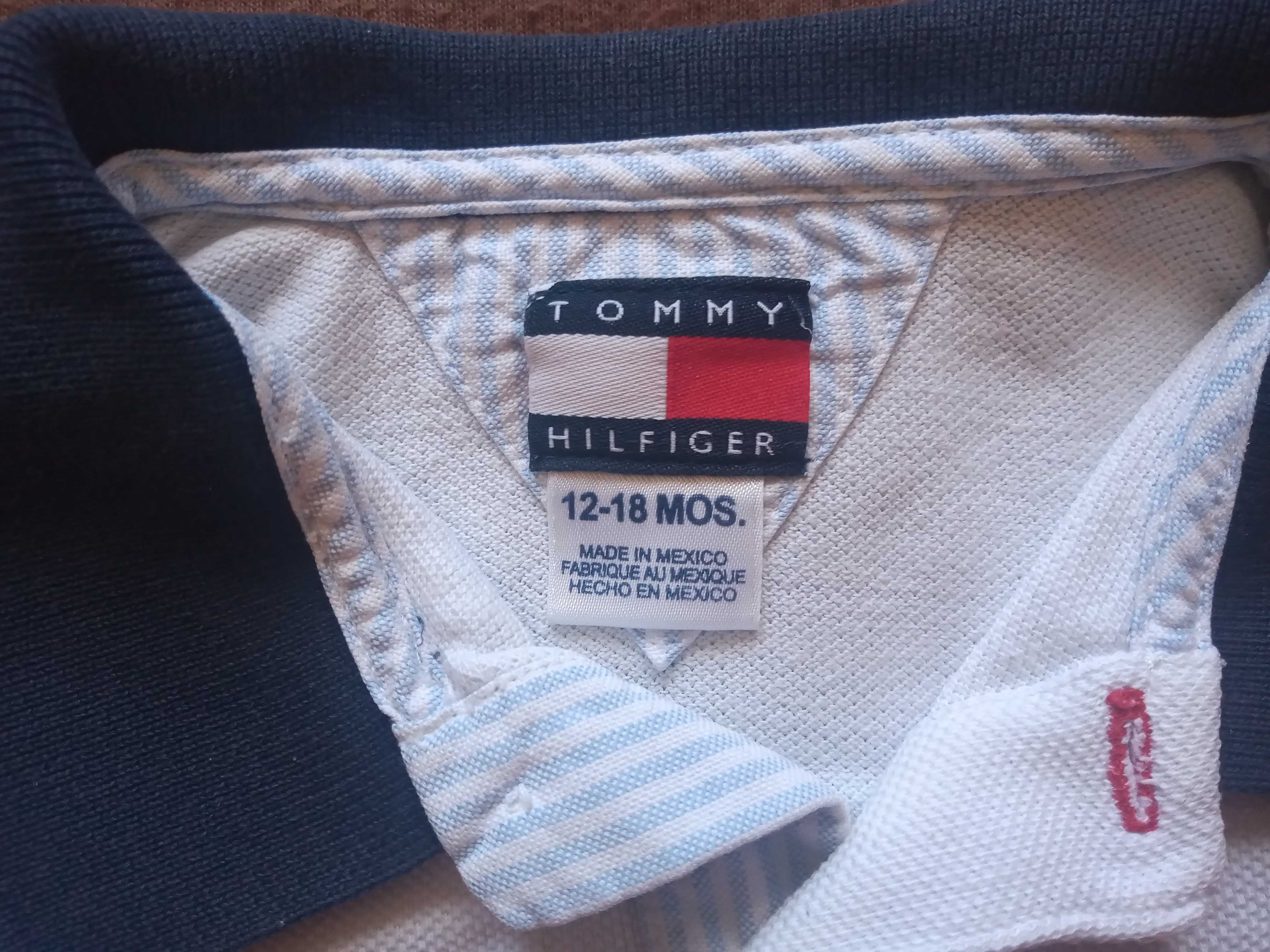 dziecięca/niemowlęca koszulka polo Tommy Hilfiger, 12-18msc