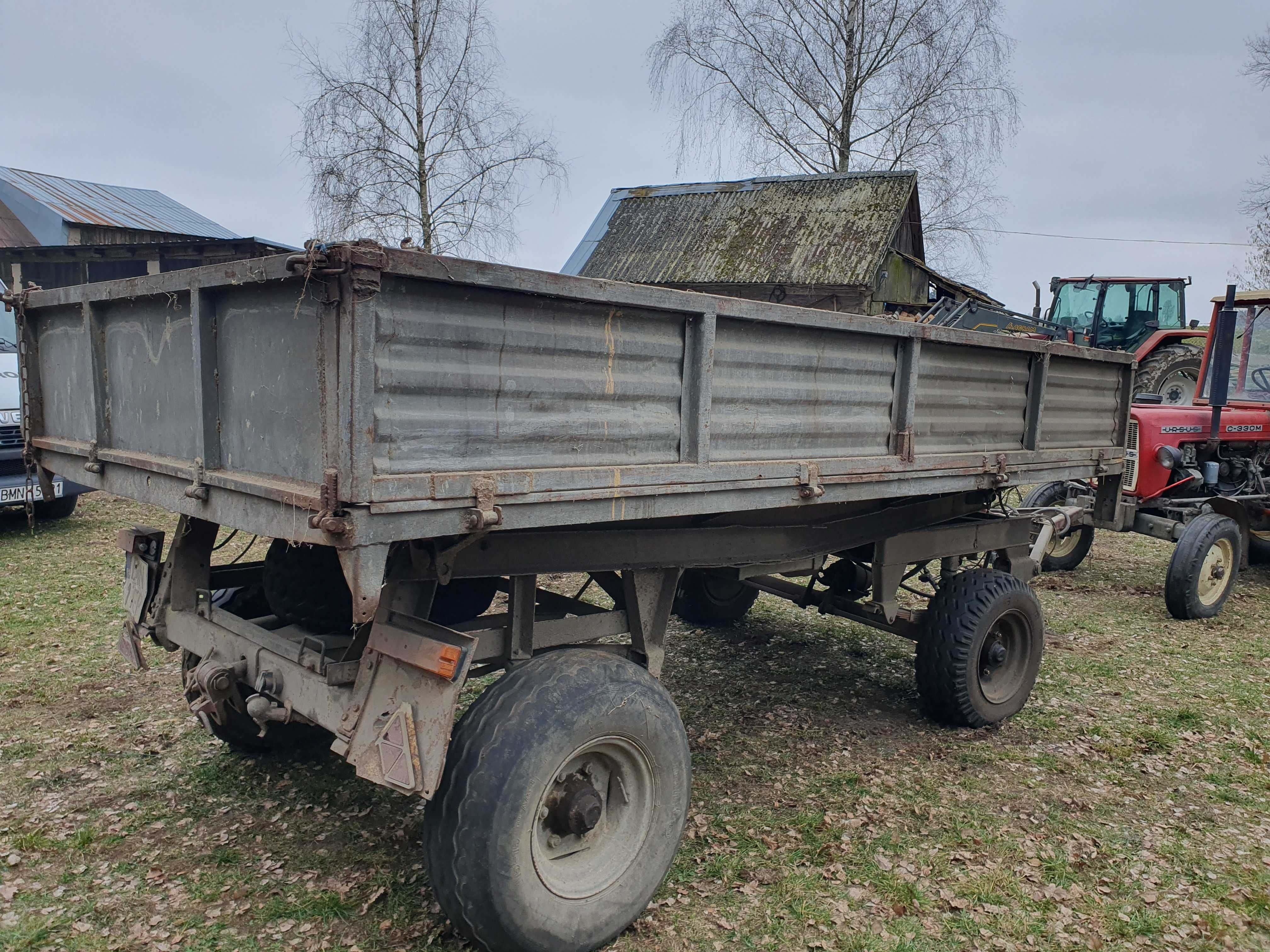 Przyczepa AUTOSAN d47 wywrotka zarejestrowana