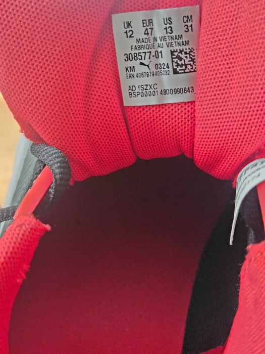 Sapatilhas original novo Puma Ferrari de homem nº47