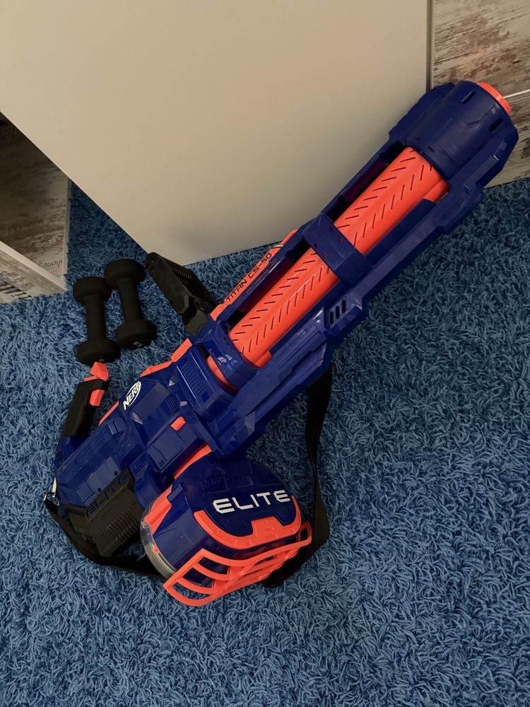 Мініган Бластер NERF Elite Titan CS-50