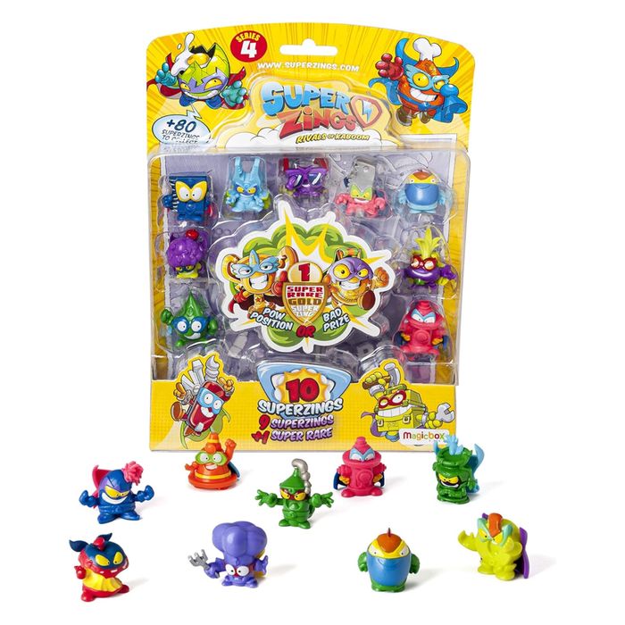 SuperThings 4 серія, 10 фігурок в наборі