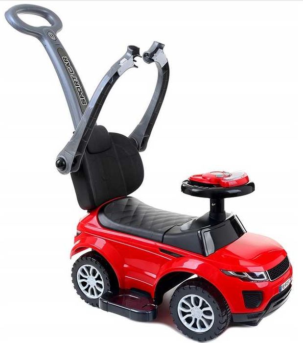 Duży Jeździk Chodzik Pchacz Zabawka Interaktywna dla Dzieci Oparcie