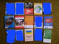 Книги з журналістики, історії, мовознавства, художка тощо