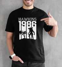 Nowa Koszulka T-Shirt Hawkins 1986 Pomysł na Prezent