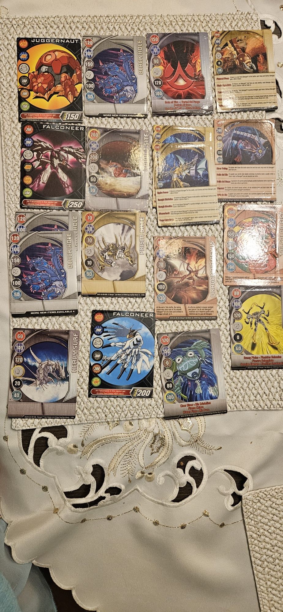 18 kart bakugan magnetyczne