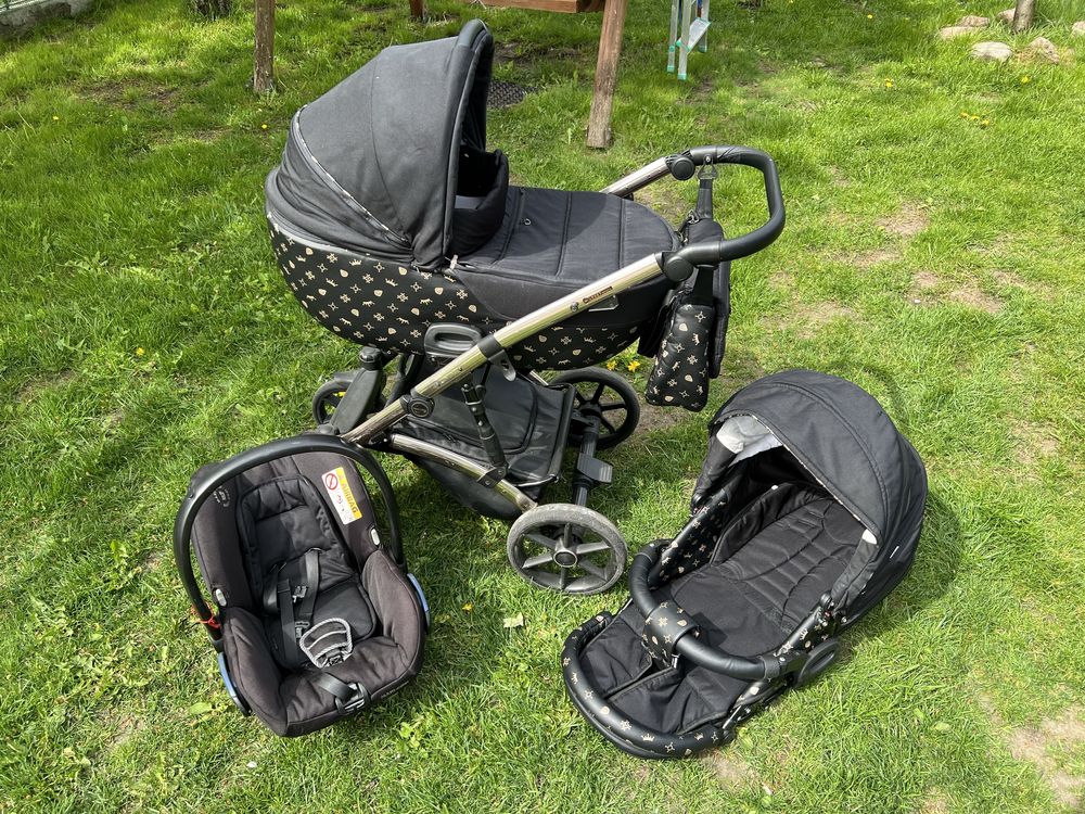 Wózek 2w1 Tako Laret Imperial plus nosidełko Maxi Cosi z adapterami