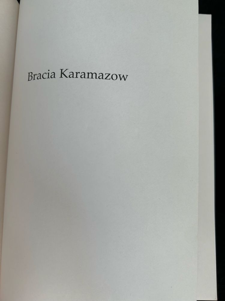 Bracia Karamazow Fiodor Dostojewski