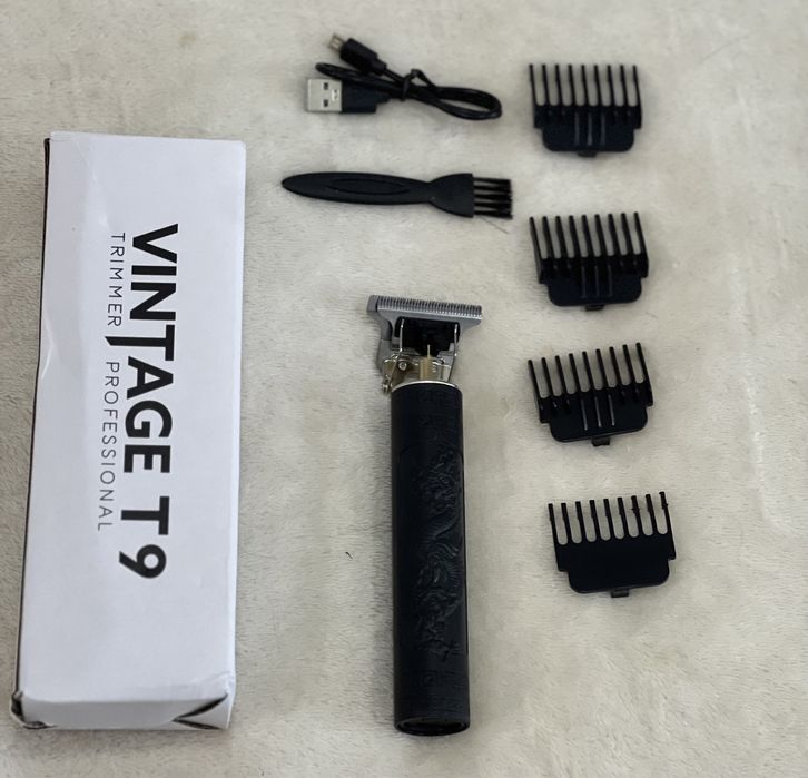 Máquina T9 vintage cabelo e barba