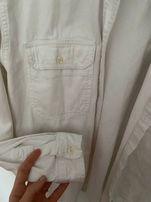 Biała Bluza oversize vintage Levi's