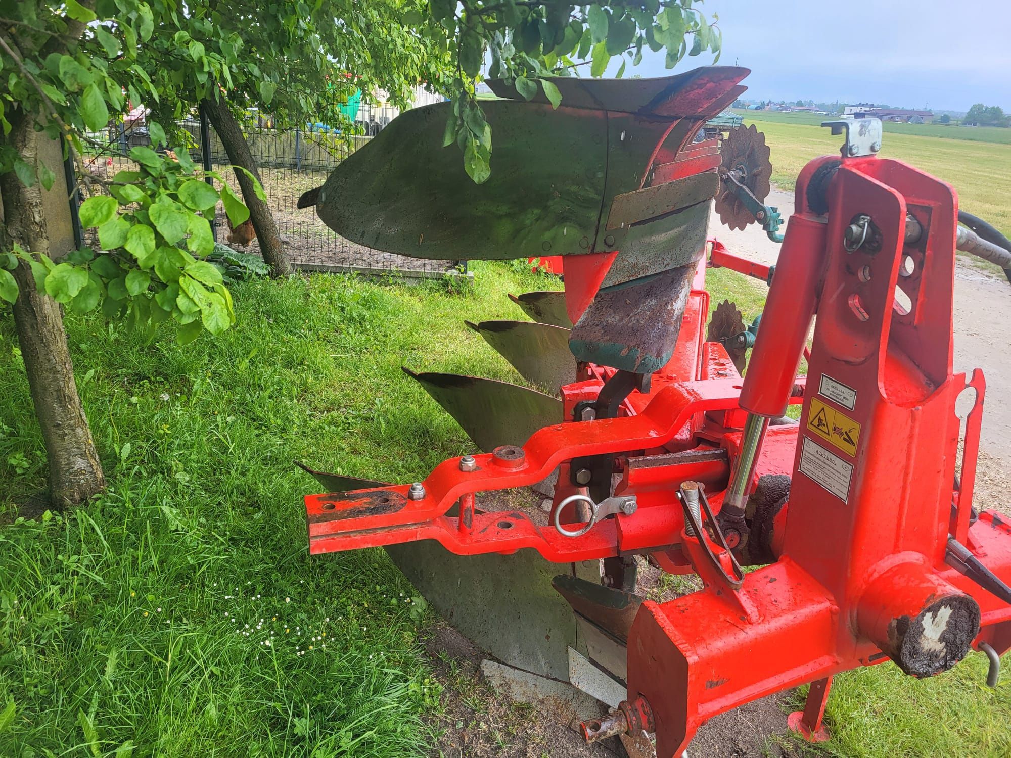 Pług obrotowy Vogel Noot c plus m1000 4 skiby 2012 rok