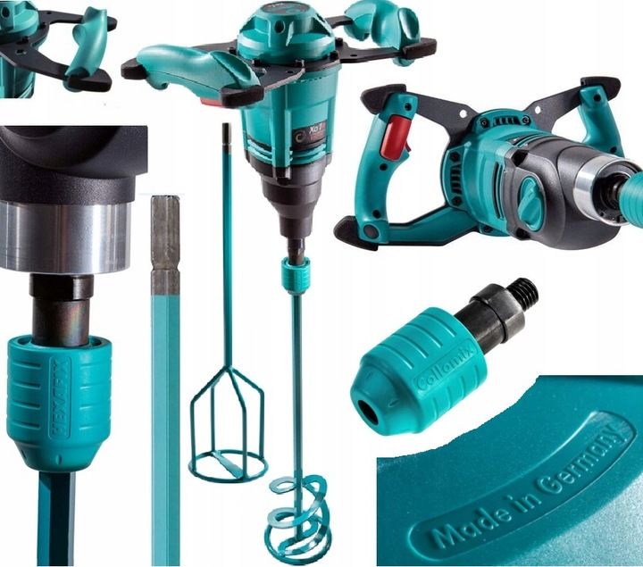 Collomix Zestaw Mieszarka Ręczna Xo1 R Hf 1150w+ Dwa Mieszadła Wk Kr 1