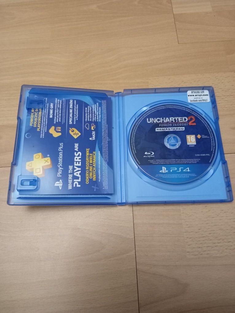 Gra uncharted 2 remastered ps4