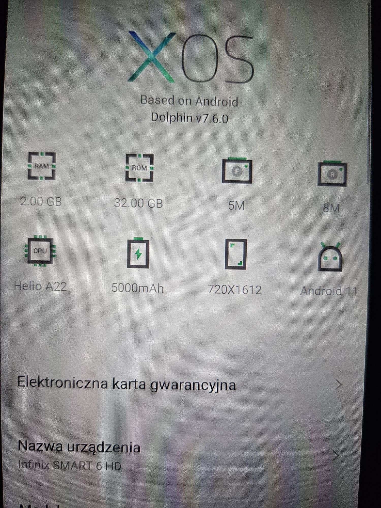 Infinix Smart 6 HD