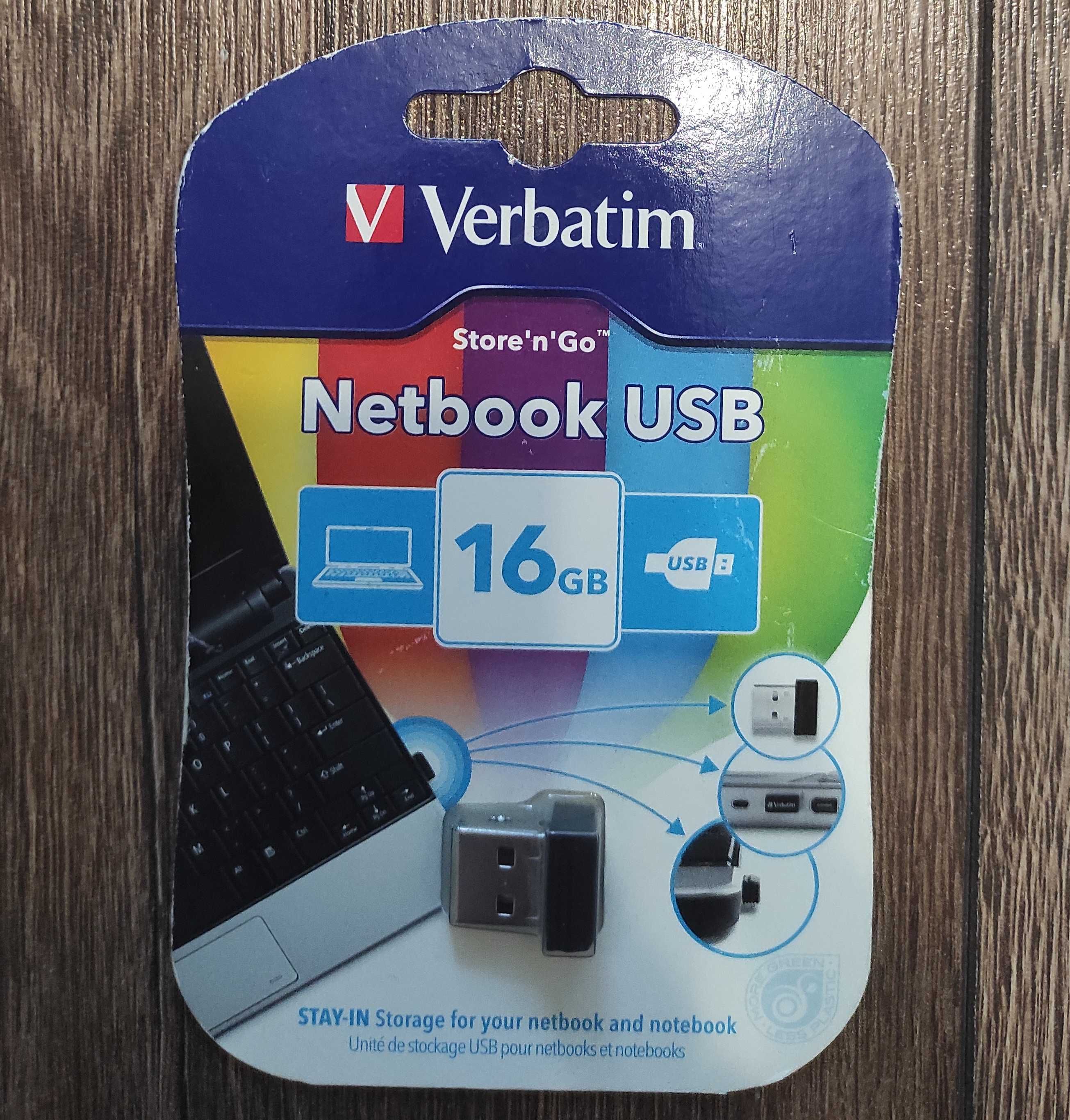 USB мікрофлешка Verbatim 16 GB Store'n'Go nano