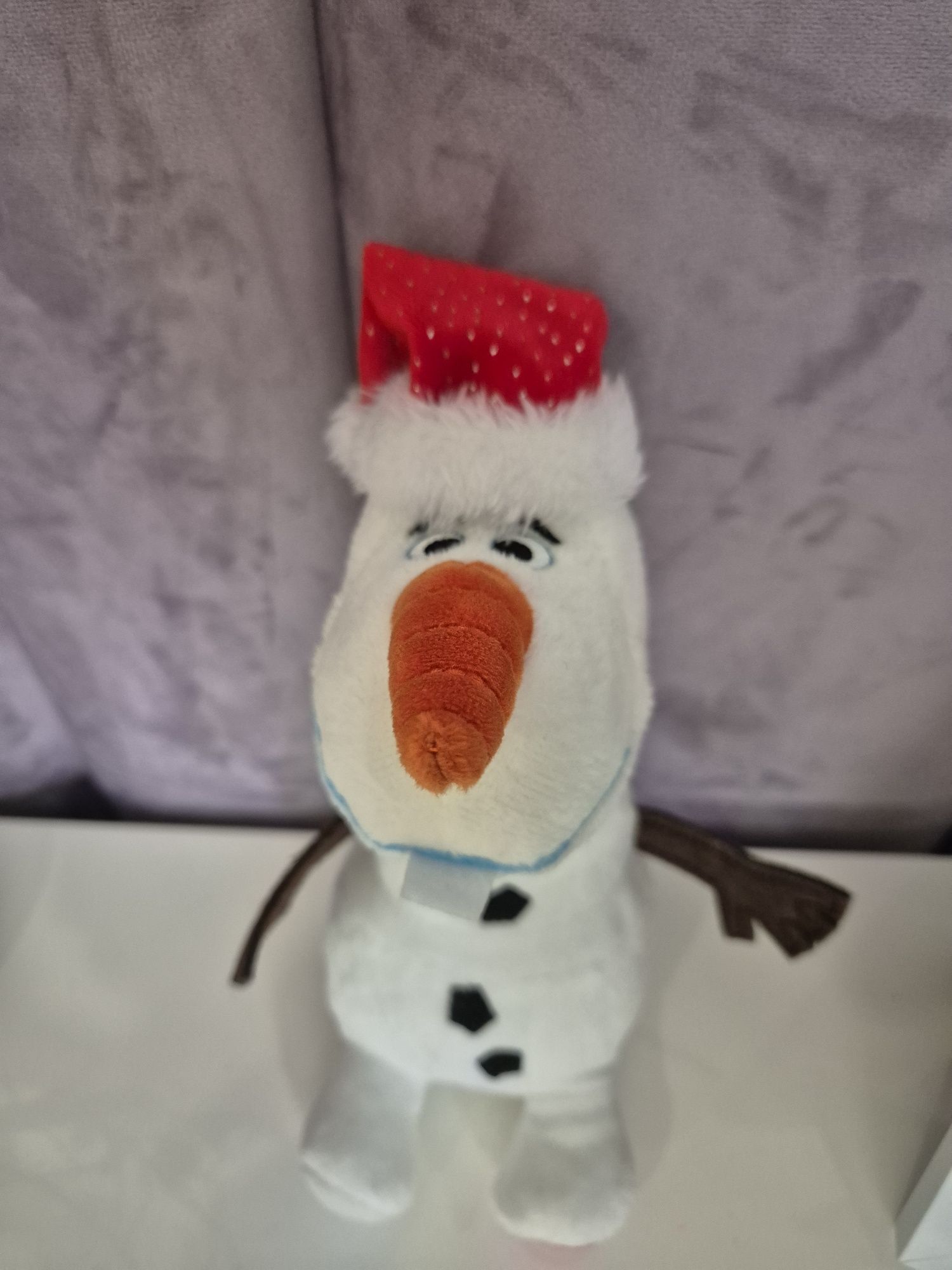 Peluche olaf com led
