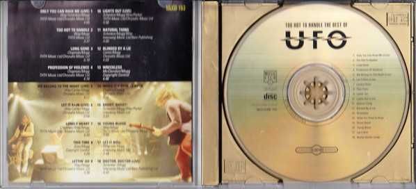 UFO- Too Hot To Handle-The Best Of- CD-używana , stan b.dobry