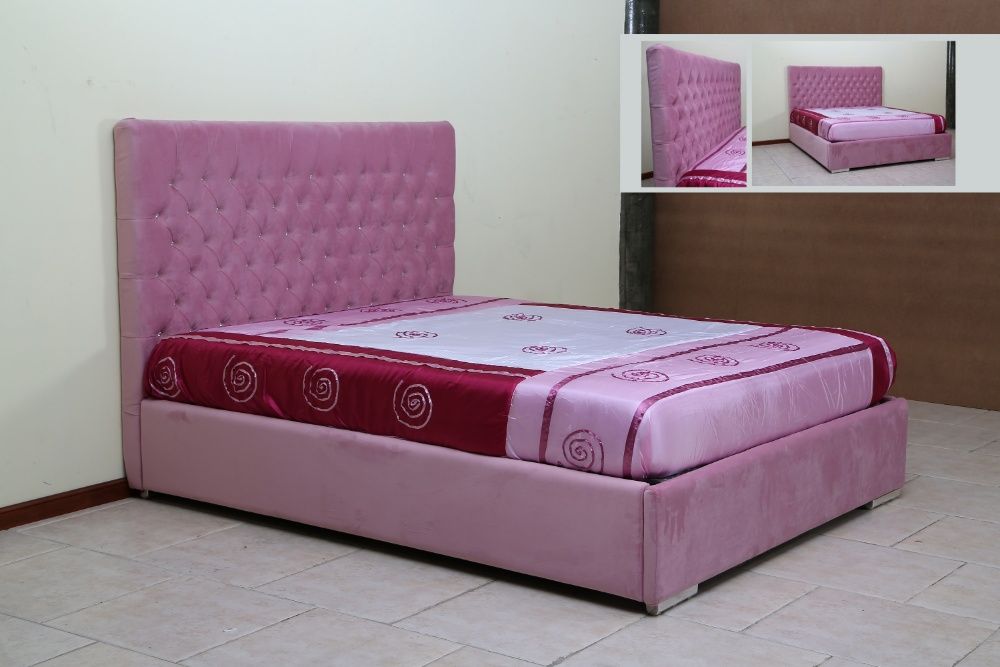 Cama Casal Estofada NOVO - FABRICA