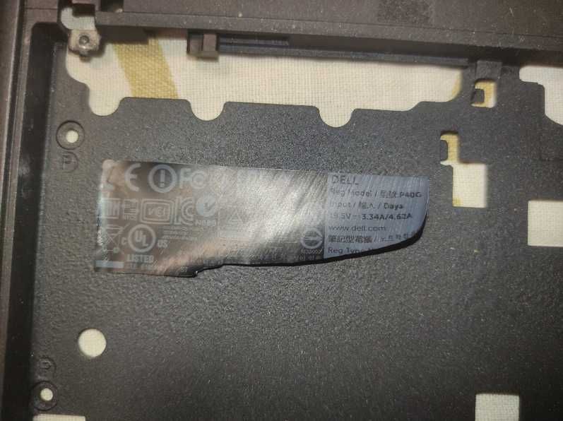Dell Latitude E7440 – Dolna obudowa / palmrest + kadłubek