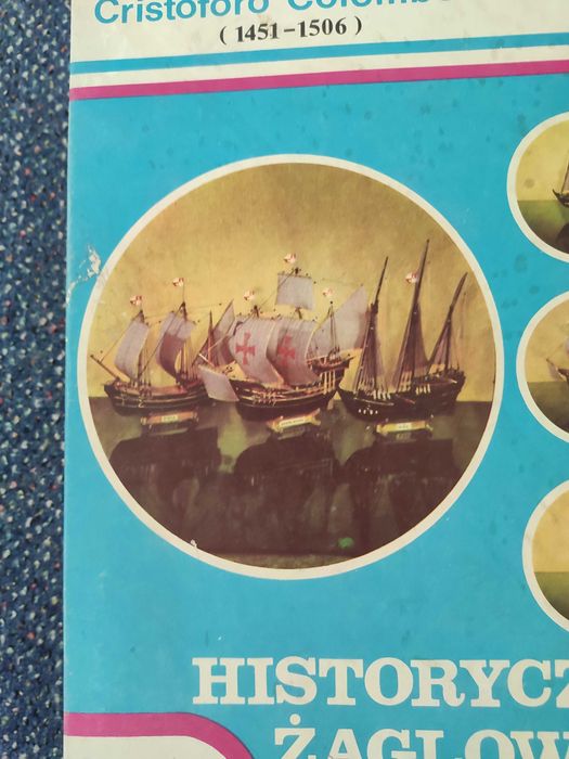 Zestaw modelarski drewniany Santa Maria