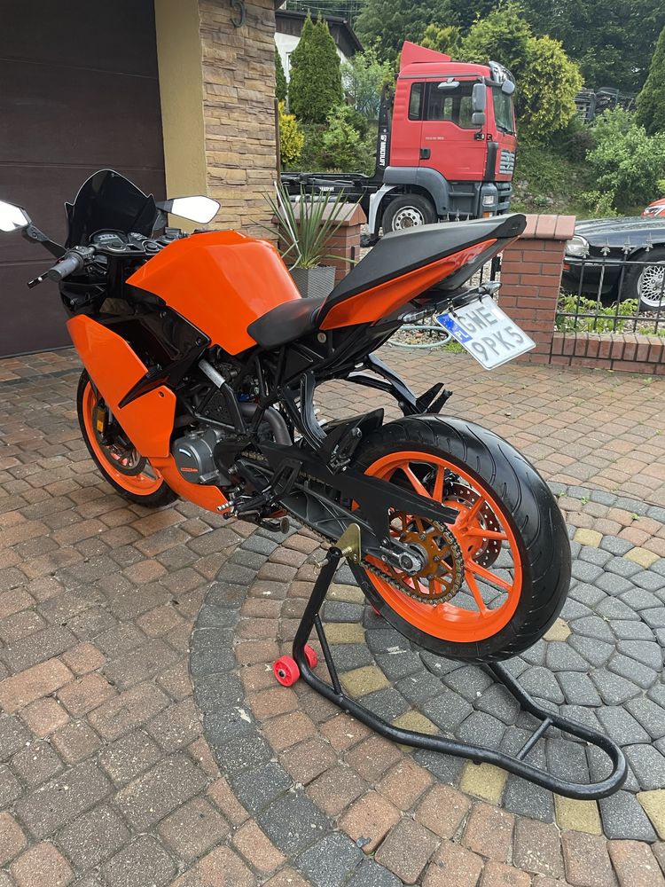 KTM RC 125 Doinwestowany Gotowy na sezon yzf cbr rs4
