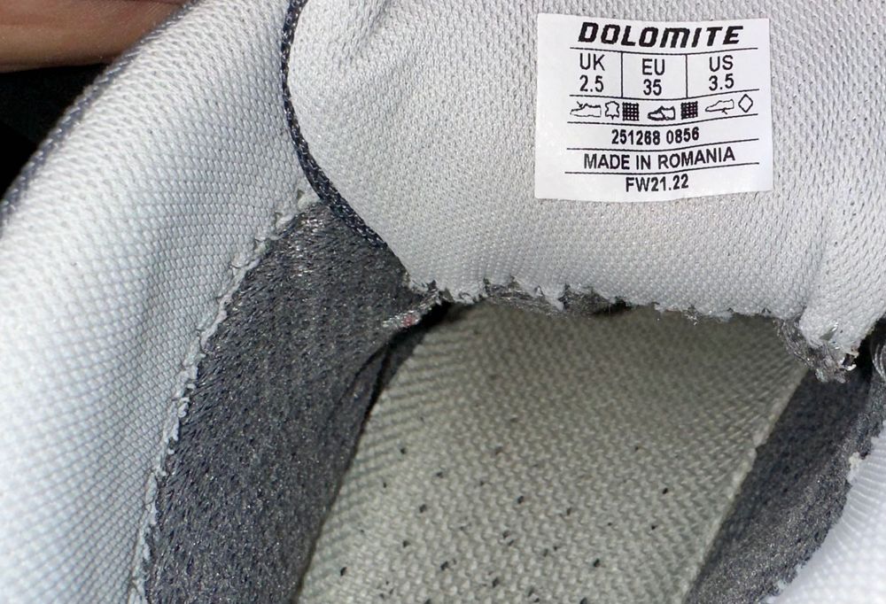 Buty trekkingowe Dolomite 1897 Waterproof – rozmiar EU 35