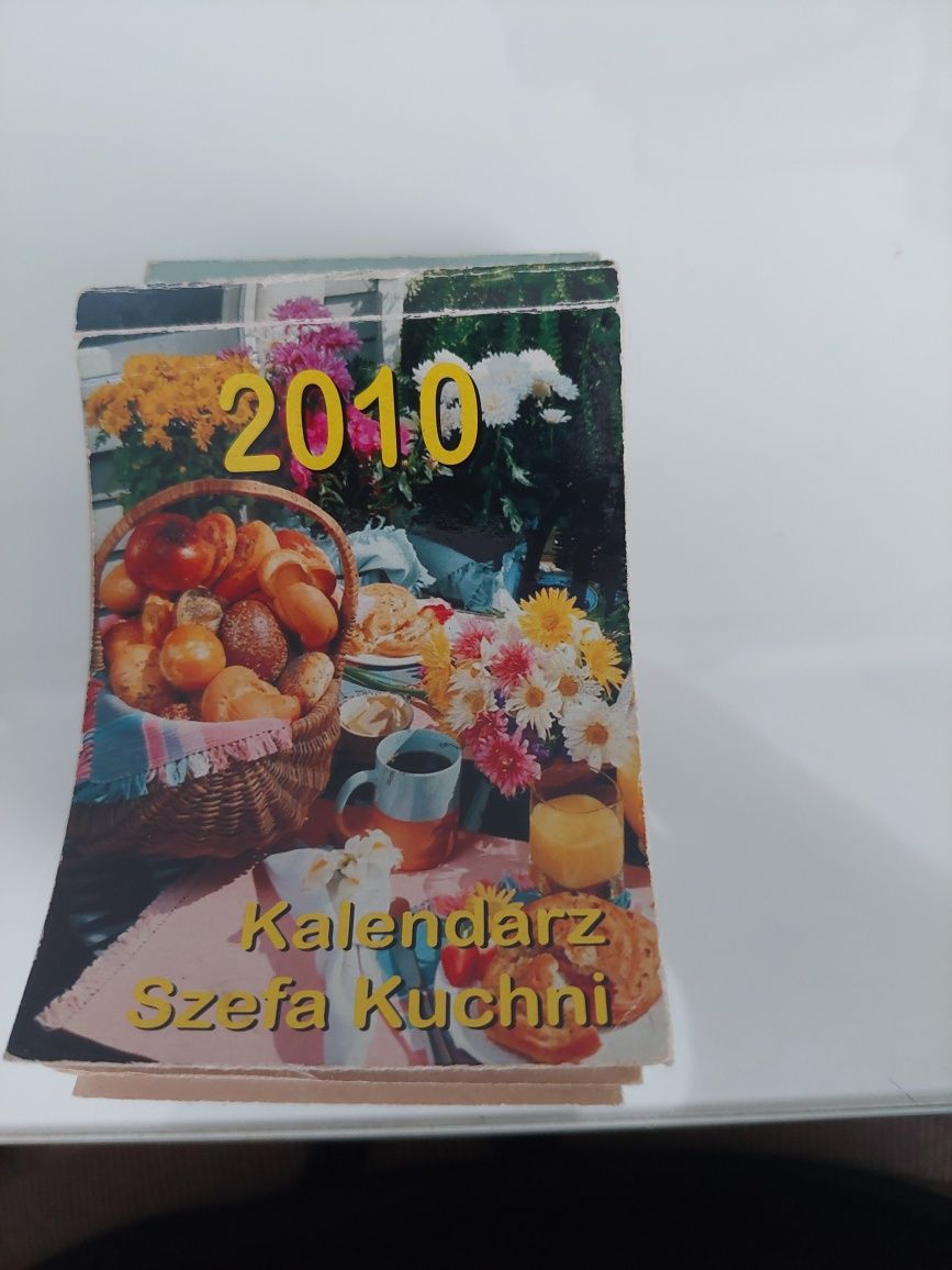 Oryginalna kartka z kalendarza 2010 rok.