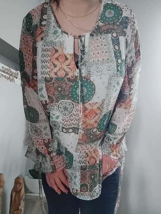 Tunika koszula vintage 90's Boho