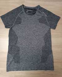 Koszulka funkcyjna t-shirt szary melanż 'Endurance' 128/146