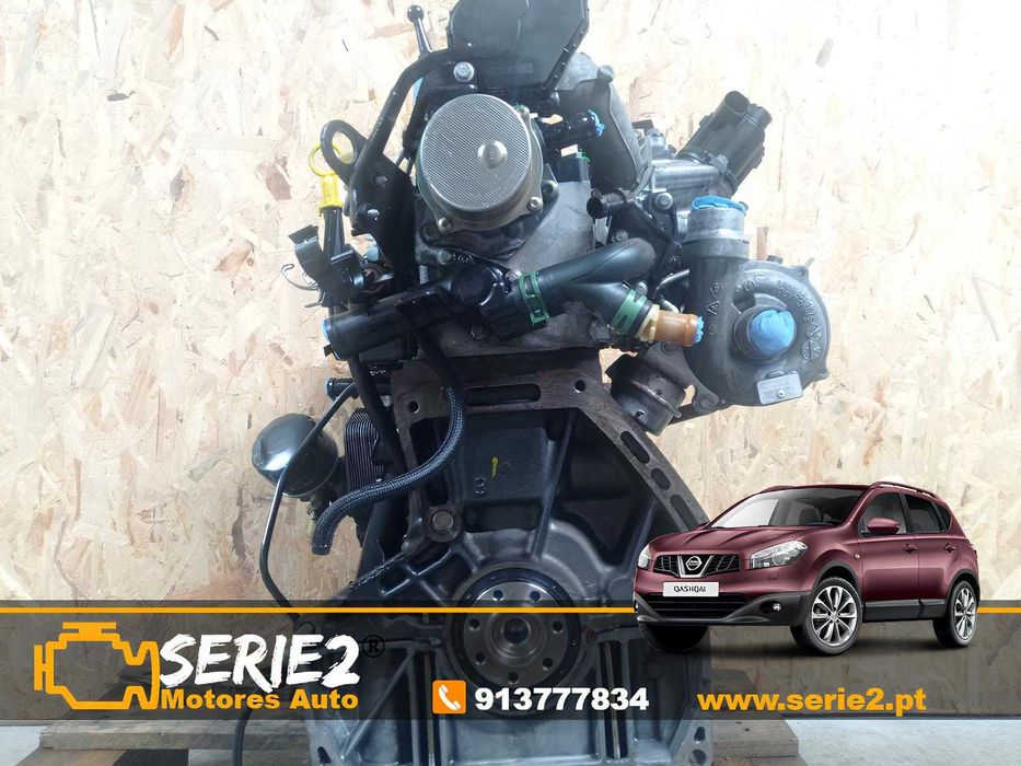 K9K282 Motor Nissan Qashqai 1.5 DCI 105cv