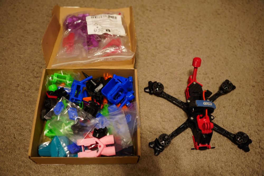 Basher fpv dron dji system o4 lite