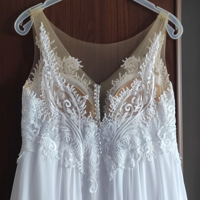 Piękna suknia ślubna