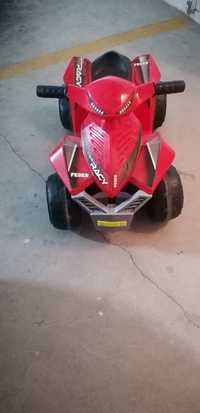 Moto 4 Elétrica Quad Racy Feber 6V 18M+