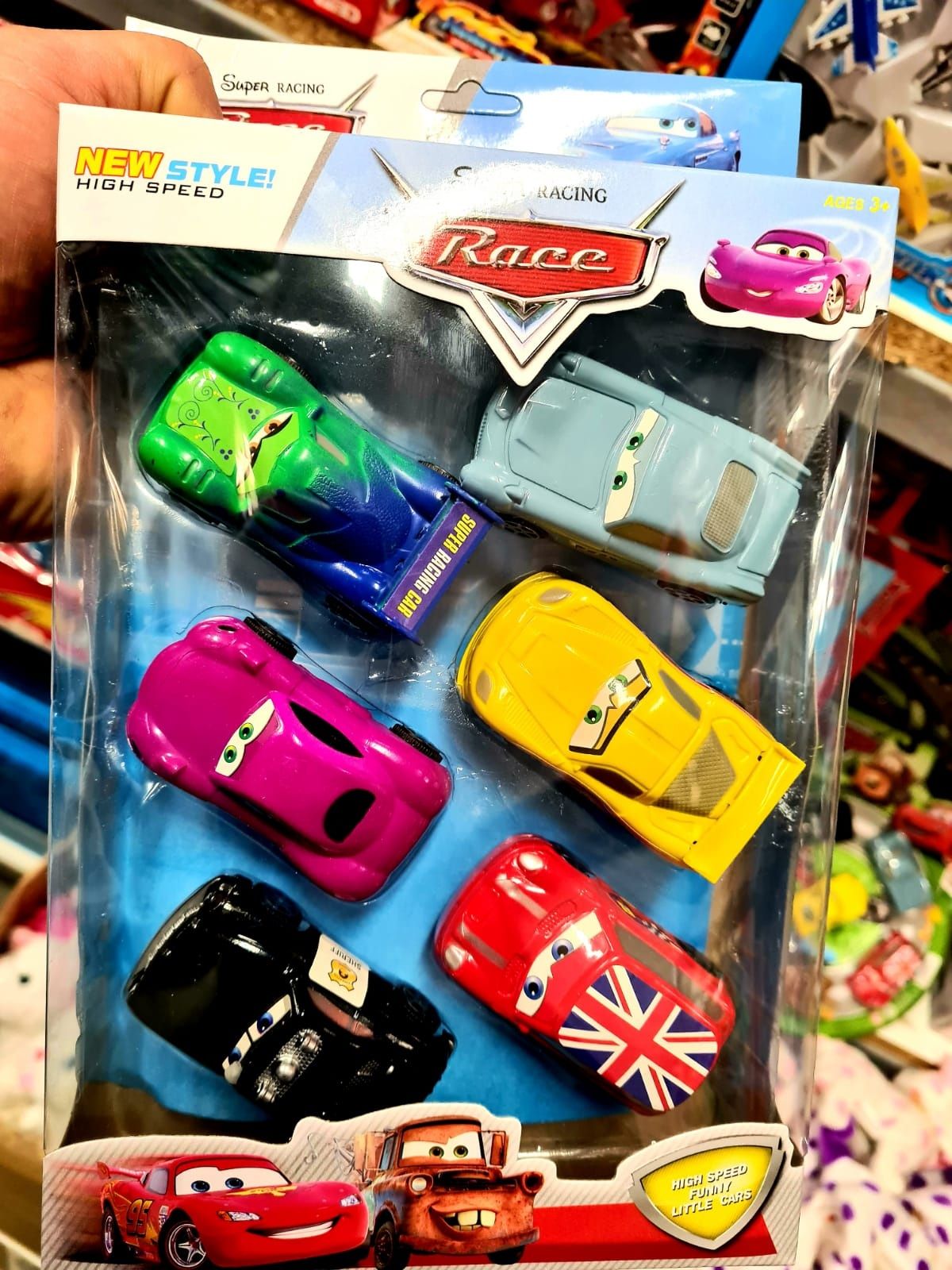 Zestaw samochodzików z bajki Cars Auta nowe zabawki
