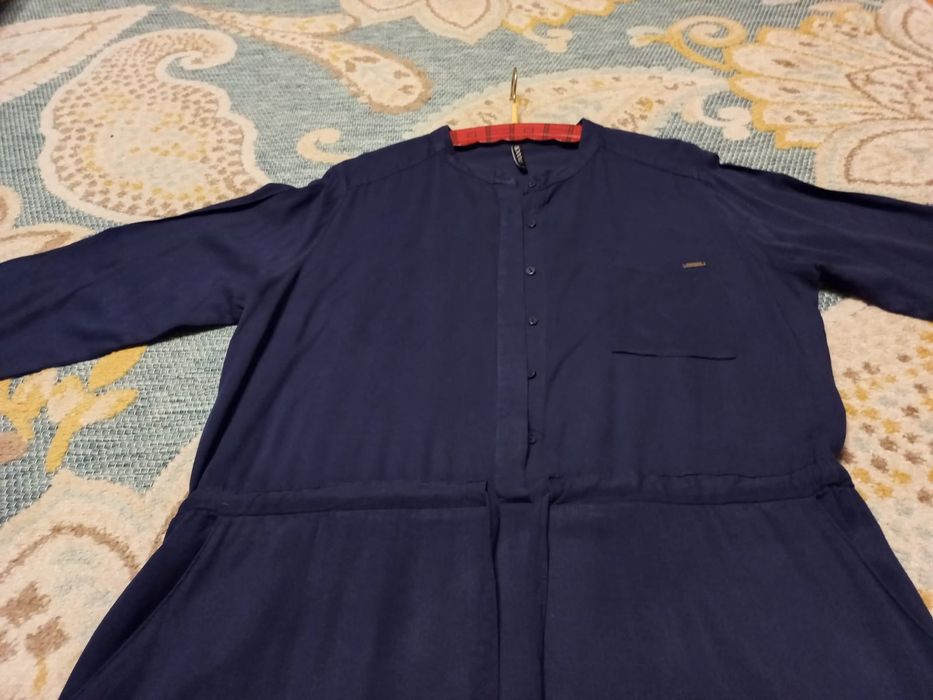 Granatowa sukienka moodo