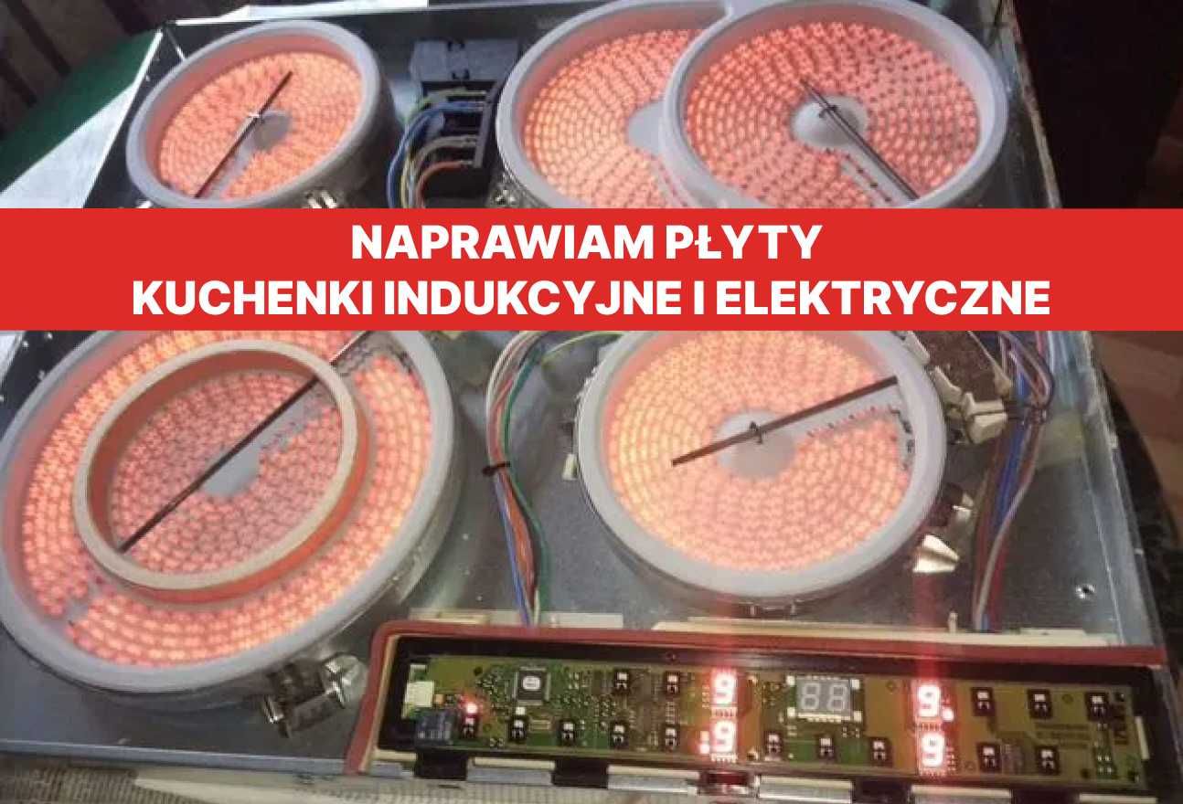 Naprawa AGD ekspresów, płyt indukcyjnych piekarników, pralek, zmywarek