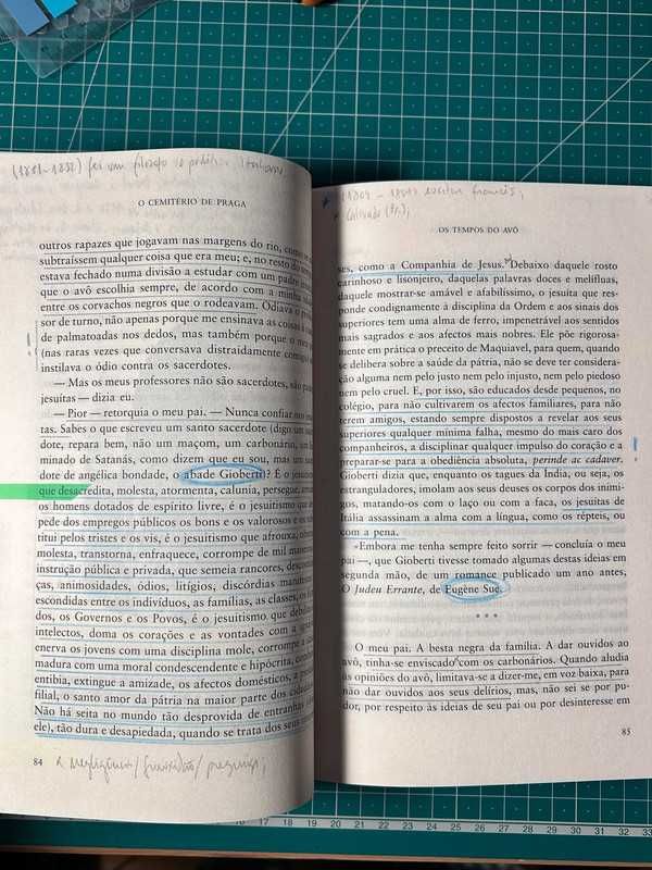 (USADO)O Cemitério de Praga - Umberto Eco