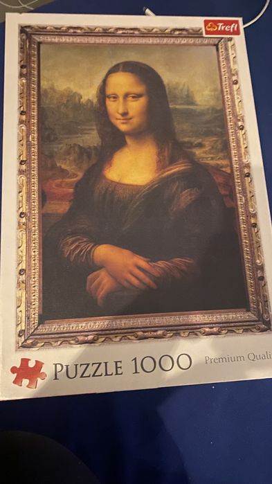 Mona Lisa puzzle 1000 elementów