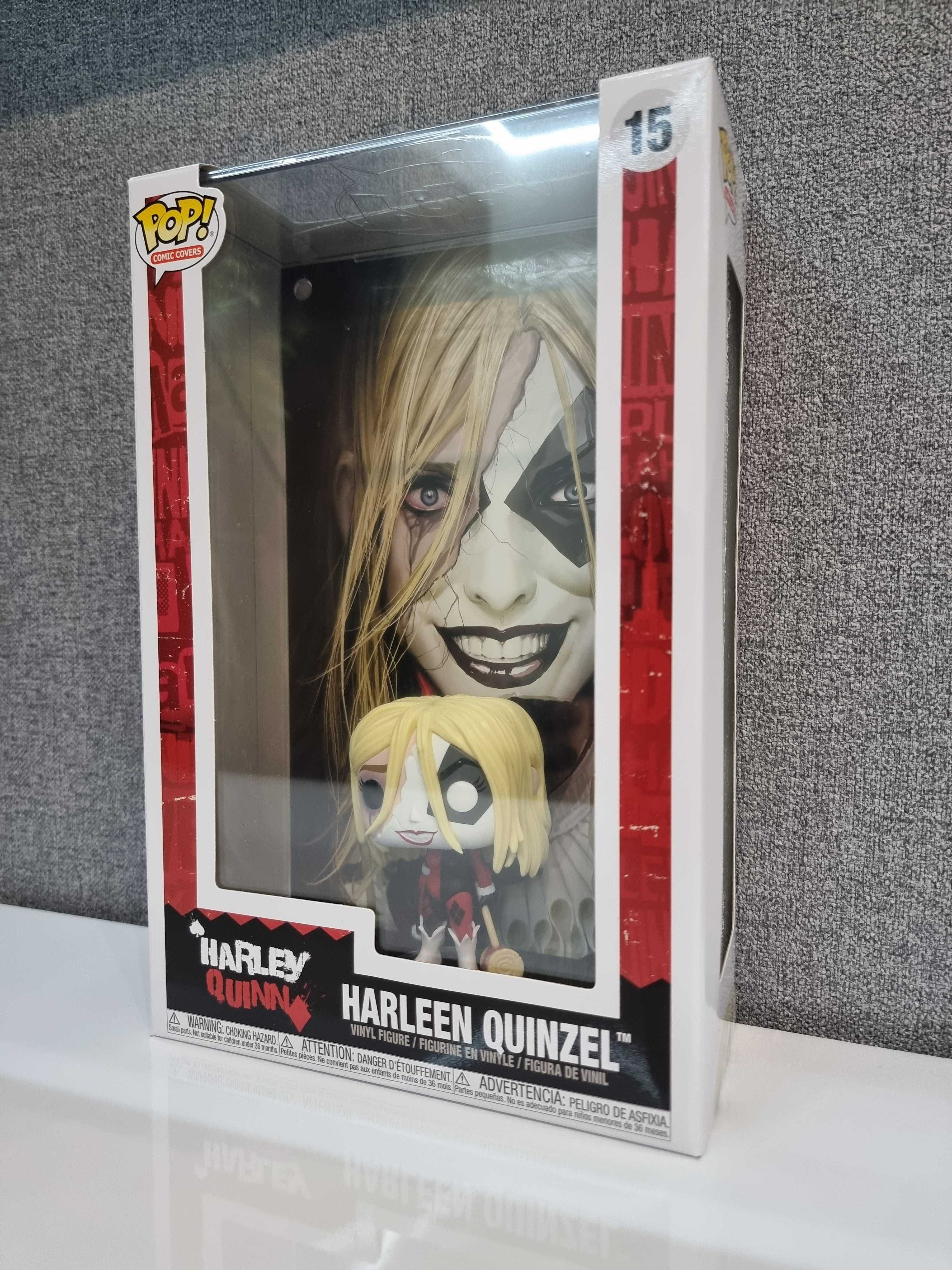 Funko Pop Comics Cover Harleen Quinzel (Harley Quinn) 15 DC Comics