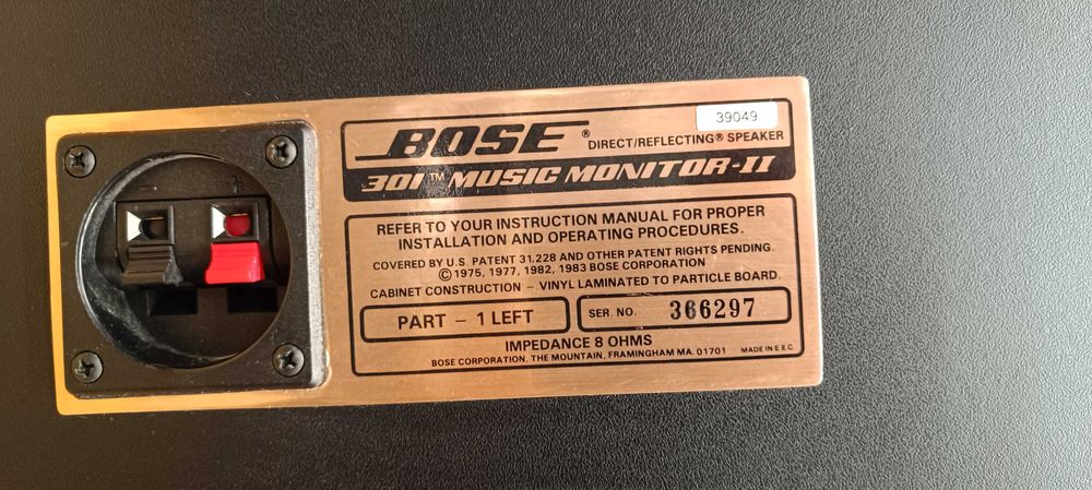 Акустика Bose 301 Music Monitor 2 (в оригіналі )