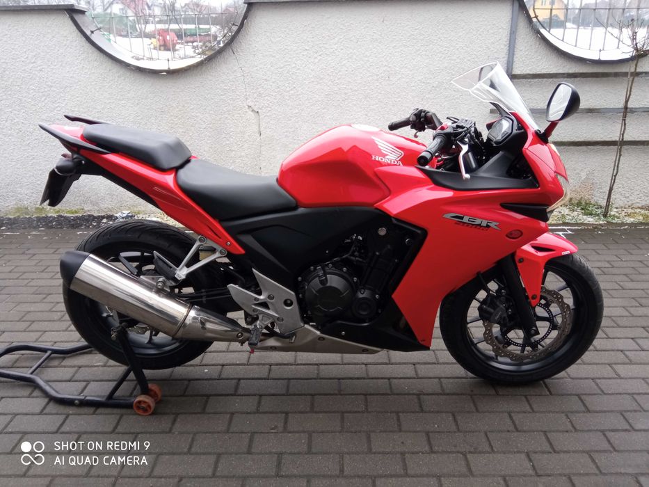 Honda CBR 500r Stan BDB A2, ABS, 2016r, Bardzo zadbana, Oryginał, Raty