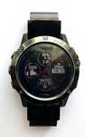 Garmin Fenix 5x com caixa e acessórios