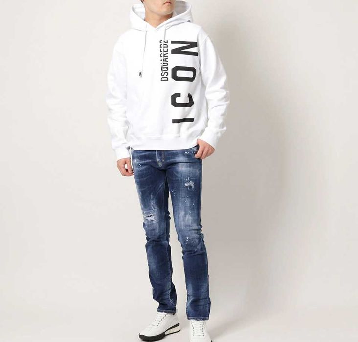 Dsquared2 spodnie jeansowe Icon Spray Cool Guy roz.52- Oryginal