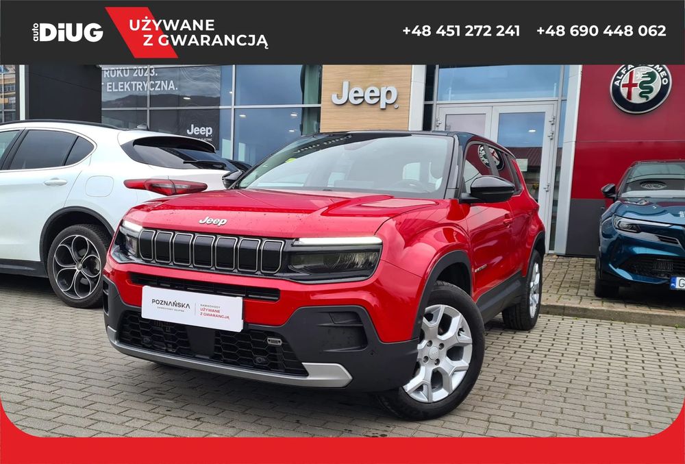 Jeep Avenger salon PL | I własciciel | niski przebieg | FV23%