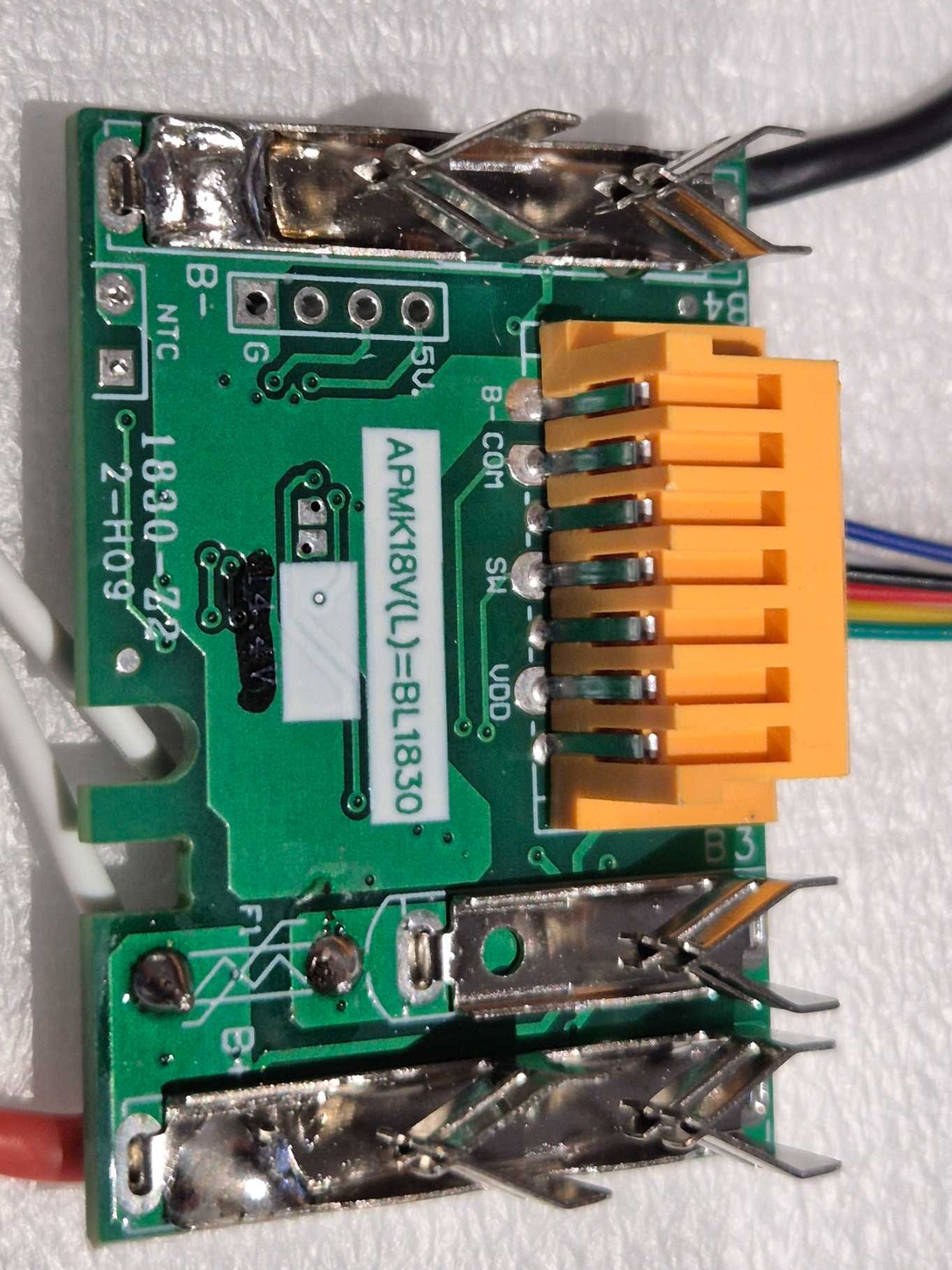 BMS PCB Dla Makita BL1815 BL1830 - BL1860 seria LXT kontrola ogniw