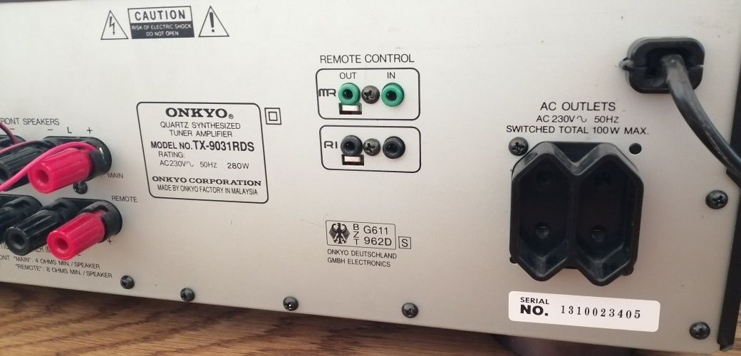 Amplituner tuner wzmacniacz ONKYO 9031 RDS