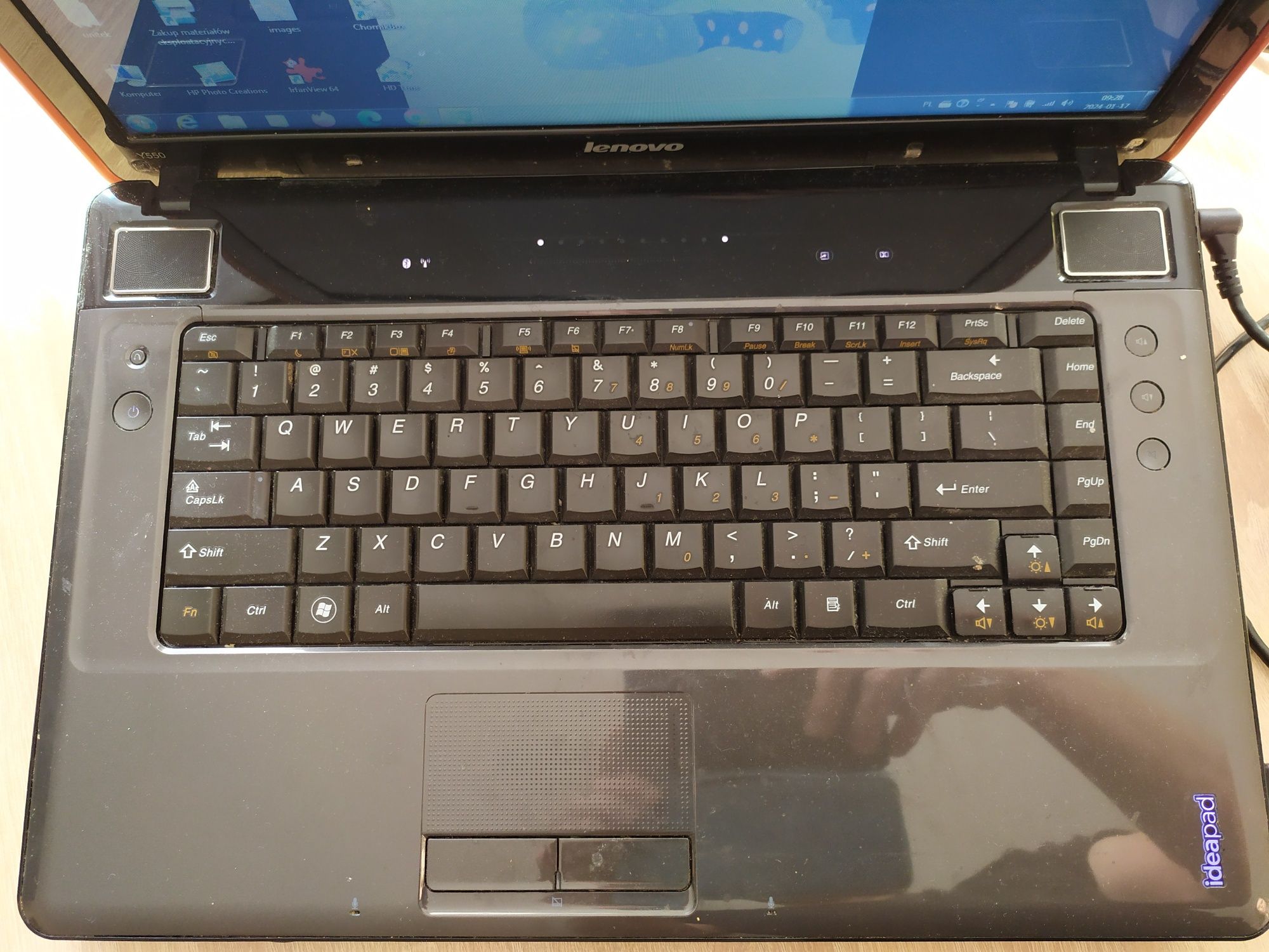 Laptop ,Lenovo ,Ideapad Y550